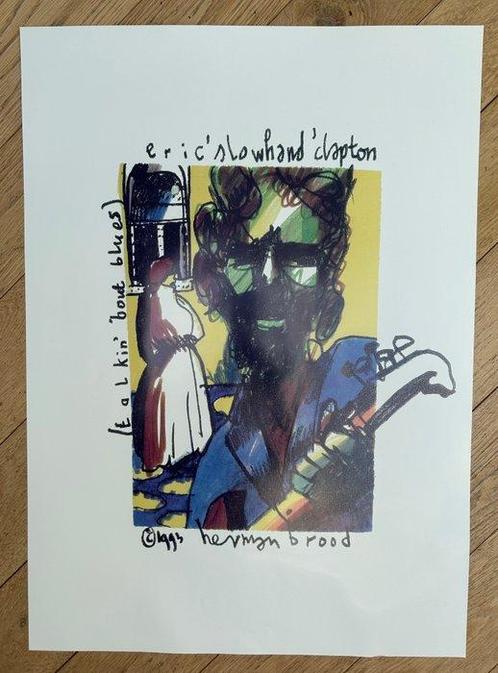 Herman Brood - Mozart - Jaren 1990, Antiek en Kunst, Kunst | Tekeningen en Fotografie