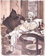 Spotprent over Posthuma en schaarsheid in Nederland tijde..., Boeken, Tijdschriften en Kranten, Verzenden, Nieuw