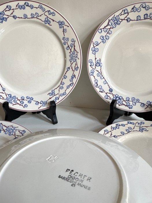 Sarreguemines, Digoin - Dinner Set - Serveerschaal (5) - Art, Antiek en Kunst, Curiosa en Brocante