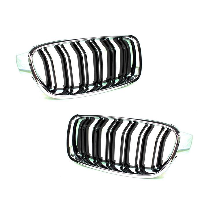 Nieren M3 Look | BMW 3-serie F30 / F31 | dubbele spijlen Typ, Auto-onderdelen, Carrosserie, Nieuw, BMW, Verzenden