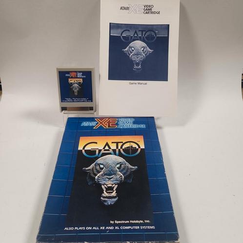 Gato Boxed Atari XE, Games en Spelcomputers, Games | Atari, Zo goed als nieuw, Ophalen of Verzenden