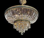 Kroonluchter - Di Cristallo Base in Oro Zecchino – 4 lichten