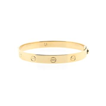 18 Krt. Gouden Love-armband; Cartier lookalike | Ø 54,5 mm beschikbaar voor biedingen