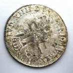 France. Louis XIV (1643-1715). Écu aux palmes 1693-T, Nantes