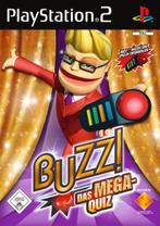 Buzz! The Mega Quiz-Duits (PlayStation 2) Gebruikt, Games en Spelcomputers, Ophalen of Verzenden, Nieuw