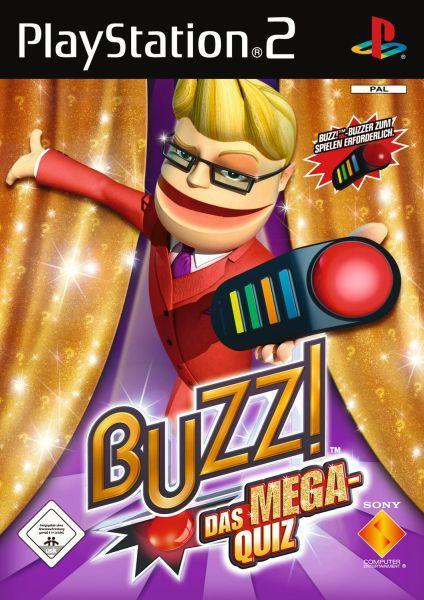 Buzz! The Mega Quiz-Duits (PlayStation 2) Gebruikt, Games en Spelcomputers, Games | Sony PlayStation 2, Ophalen of Verzenden