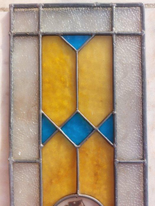Vitrail - 1850-1900 - (61,5cm x 18,8cm), Antiek en Kunst, Kunst | Designobjecten