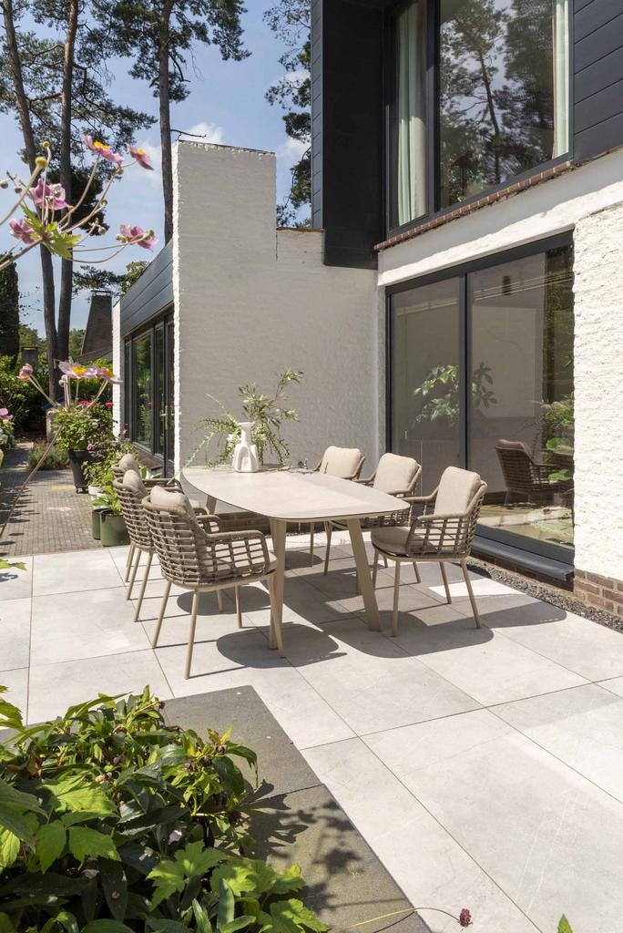 Taste by 4 Seasons Puglia tuinset latte met Manolo barrel, Tuin en Terras, Tuinsets en Loungesets