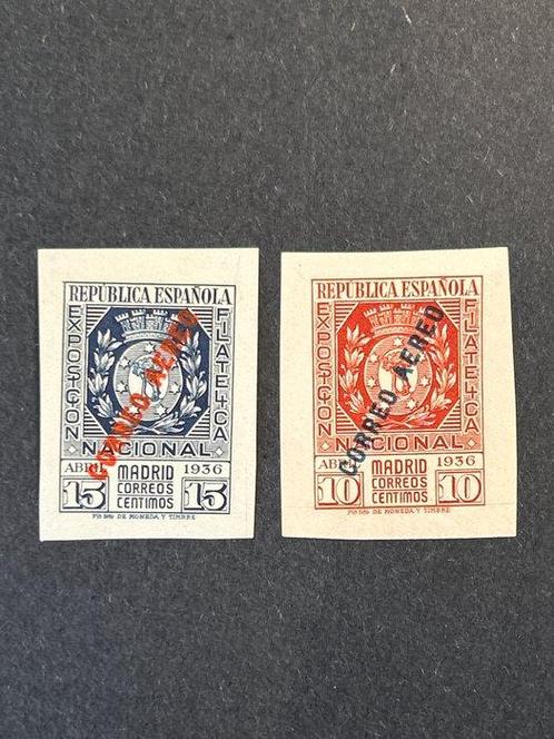 Spanje 1936 - Zeer zeldzame complete MNH set. CV2019: €550., Postzegels en Munten, Postzegels | Europa | Spanje