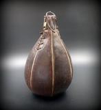 Vintage lederen bokszak (34 cm), Nieuw