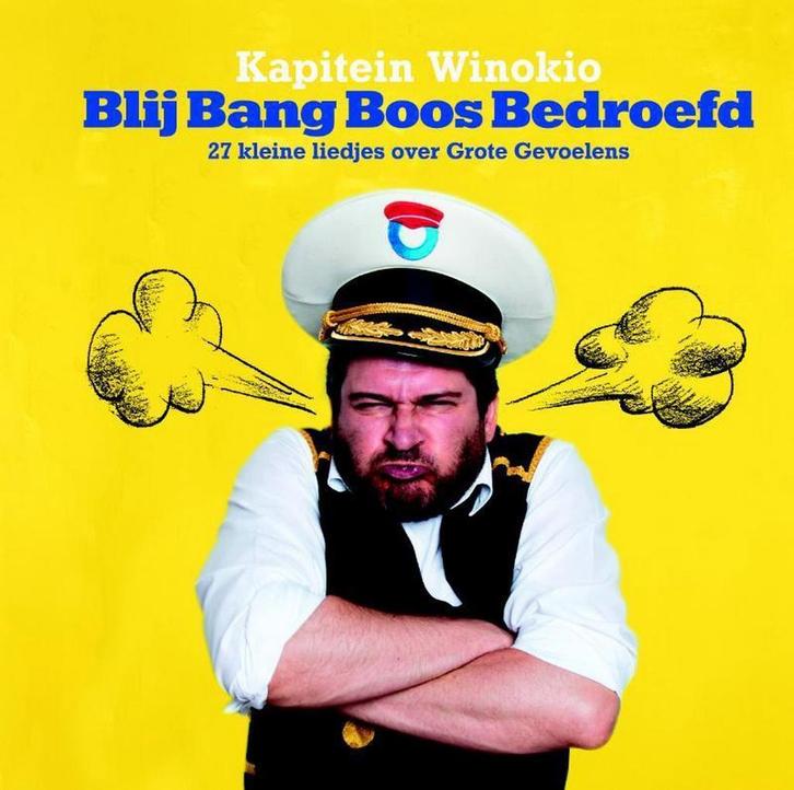 Blij bang boos bedroefd 9789490378462 Kapitein Winokio, Boeken, Kinderboeken | Baby's en Peuters, Gelezen, Verzenden