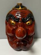 Noh masker - Hout, Extra grote houten beeldhouwkunst