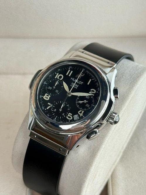 Hublot - MDM Chronograph - 1810.1 - Homme - 1995, Handtassen en Accessoires, Horloges | Heren