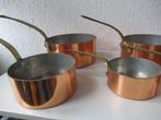 Poêle - Cuivre - 5 poêles en cuivre