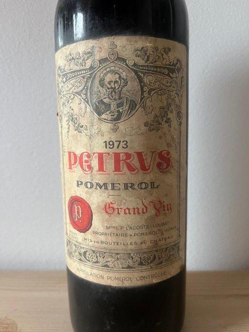 1973 Petrus - Pomerol - 1 Fles (0,75 liter), Verzamelen, Wijnen