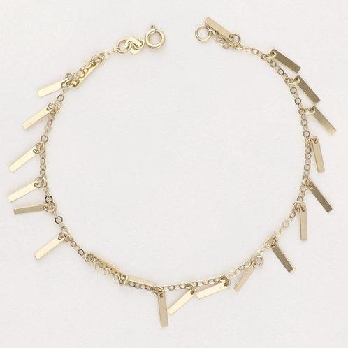 Armband - 14 karaat Geel goud, Handtassen en Accessoires, Armbanden