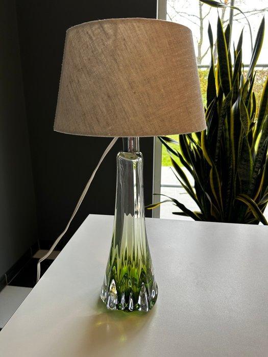 René Delvenne - Lampe - Cristal - Val Saint Lambert, Antiquités & Art, Antiquités | Éclairage