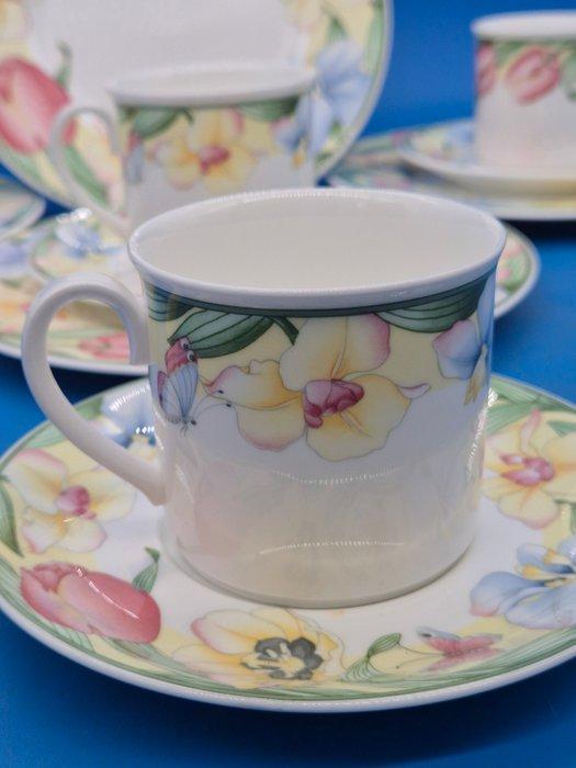 Villeroy & Boch – Canari – Kaffeeservice – Bone China -, Antiquités & Art, Antiquités | Meubles | Tables