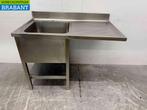 RVS Spoeltafel Spoelbak 140 cm Horeca, Zakelijke goederen, Ophalen of Verzenden, Nieuw in verpakking