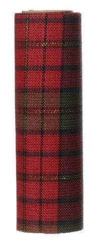 Decostof tafelloper tartan multicolor schotse ruit polyester, Huis en Inrichting, Woonaccessoires | Kunstplanten en Kunstbloemen