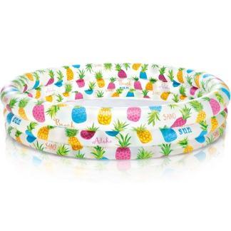 Opblaasbaar zwembad | Intex | Ø 132 x 28 cm (Ananas) beschikbaar voor biedingen