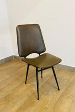 Stoel - Metaal, Synthetisch leder - Vintage stoel uit de