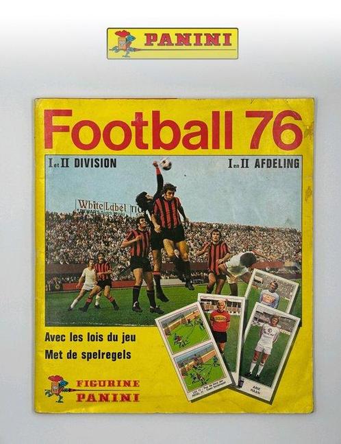 Panini - Football 76 Belgium - 1 Complete Album, Collections, Collections Autre