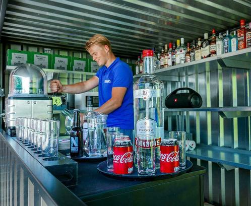 Mobiele toog/Buitenbar/Container bar (LAAGSTE PRIJS NL!), Hobby en Vrije tijd, Feestartikelen, Nieuw, Ophalen