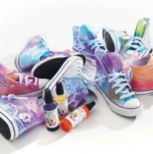 Textielverf - spray&#39;s, textielmarkers en meer!, Hobby & Loisirs créatifs, Peinture, Envoi