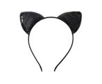 Prinsessenjurk - Cat ears - Black - Kleedje, Nieuw, Verzenden