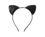 Prinsessenjurk - Cat ears - Black - Kleedje, Verzenden, Nieuw