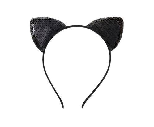 Prinsessenjurk - Cat ears - Black - Kleedje, Kinderen en Baby's, Carnavalskleding en Verkleedspullen, Verzenden