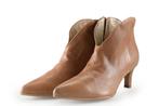 VIA VAI Enkellaarzen in maat 37 Cognac, Kleding | Dames, Schoenen, Overige kleuren, Verzenden, Lage of Enkellaarzen, Zo goed als nieuw