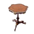 Bijzettafel - Hout, Messing