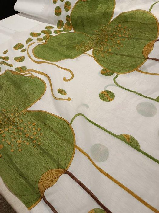 Introvabile tendone vintage dalla fantasia magnifica -, Antiek en Kunst, Antiek | Tapijten, Tafelkleden en Textiel