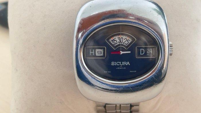 Sicura - Jump hour XL - Zonder Minimumprijs - Heren -, Handtassen en Accessoires, Horloges | Heren