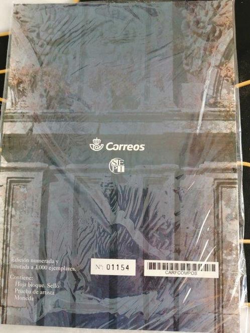 Spanje. 2 Euro 2018 Santiago de Compostela - Correos Set, Postzegels en Munten, Munten | Europa | Euromunten