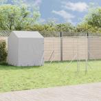 vidaXL Hondenkennel met dak 6x6x2,5 m gegalvaniseerd staal, Dieren en Toebehoren, Verzenden, Nieuw