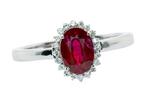 1.02 Cts Vivid Pinkish Red - Fine Color Quality - Ruby