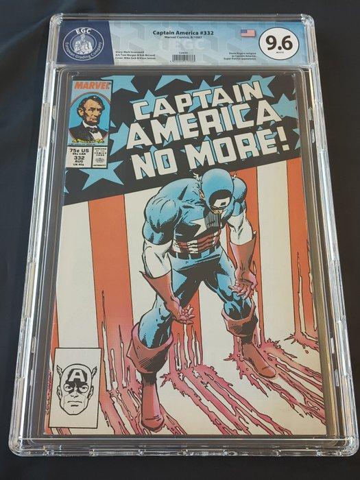 Captain America #332 - EGC 9.6 + (Vol. 12) #1 - Nick, Boeken, Strips | Comics