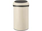 Brabantia Touch Bin - Prullenbak - 60 l - Soft Beige, Verzenden, Zo goed als nieuw