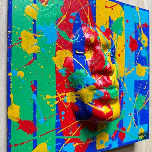 Gregos (1972) - Embrassing Hope, Antiek en Kunst, Kunst | Schilderijen | Modern