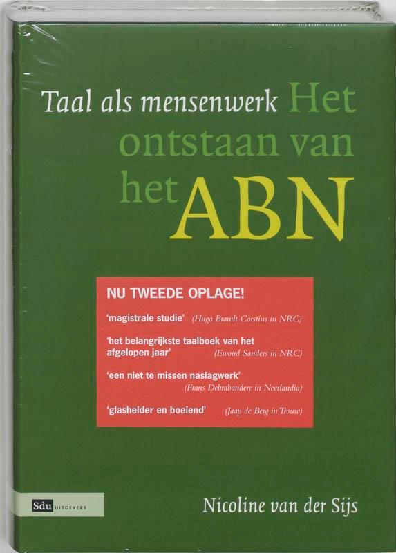 TAAL ALS MENSENWERK 9789012105873 Nicoline van der Sijs, Boeken, Overige Boeken, Zo goed als nieuw, Verzenden
