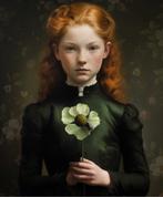 Volker Rossenbach - Irish Girl, Antiquités & Art