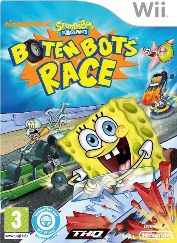 Spongebob SquarePants Boten Bots Race (Wii Games), Games en Spelcomputers, Games | Nintendo Wii, Zo goed als nieuw, Ophalen of Verzenden