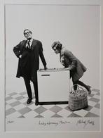 Michael Joseph (1941-) - Lady Admiring Machine - unique