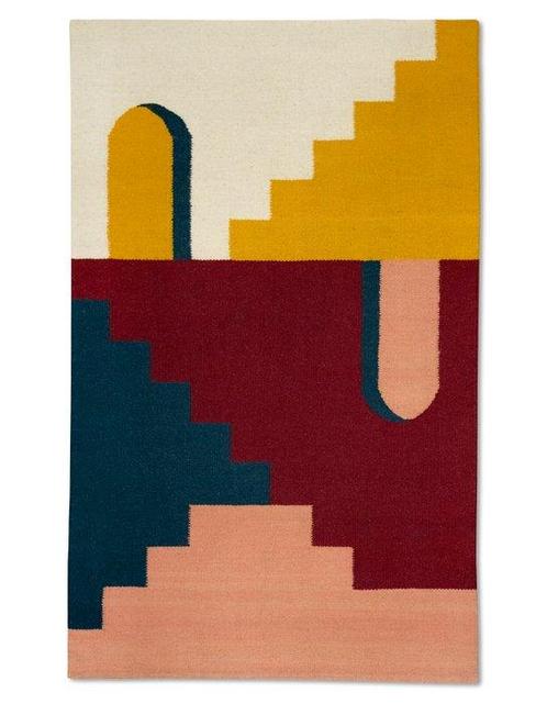 Nilo Kilim - Kelim - 165 cm - 100 cm - Tapis kilim fait main, Antiek en Kunst, Kunst | Designobjecten