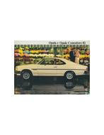 1982 CHEVROLET OPALA & OPALA COMODORO BROCHURE BRAZILIAANS, Boeken, Ophalen of Verzenden, Nieuw