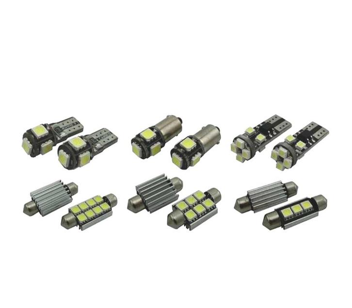 Kit 19 Ampoules Led Intérieur Pour Volkswagen Vw Rabbit Gti, Auto-onderdelen, Verlichting, Verzenden