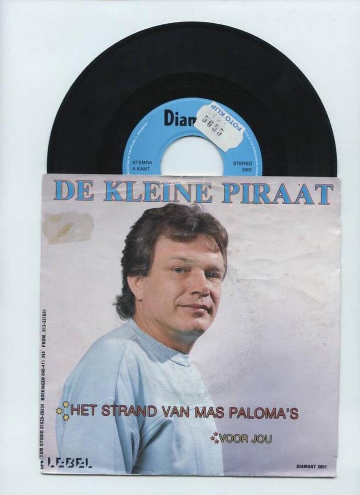 Kleine Piraat – Het Strand Van Mas Palomas / Voor Jou (1-7, Cd's en Dvd's, Vinyl Singles, Ophalen of Verzenden